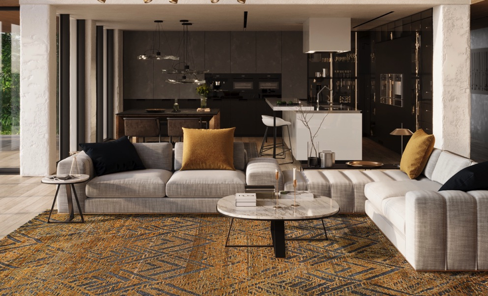 miinu Teppich Barouk artisan gold miinu Teppich Barouk artisan gold