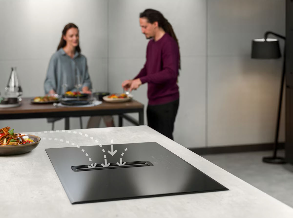 Lüften-Funktion: Frische Luft nach dem Kochen