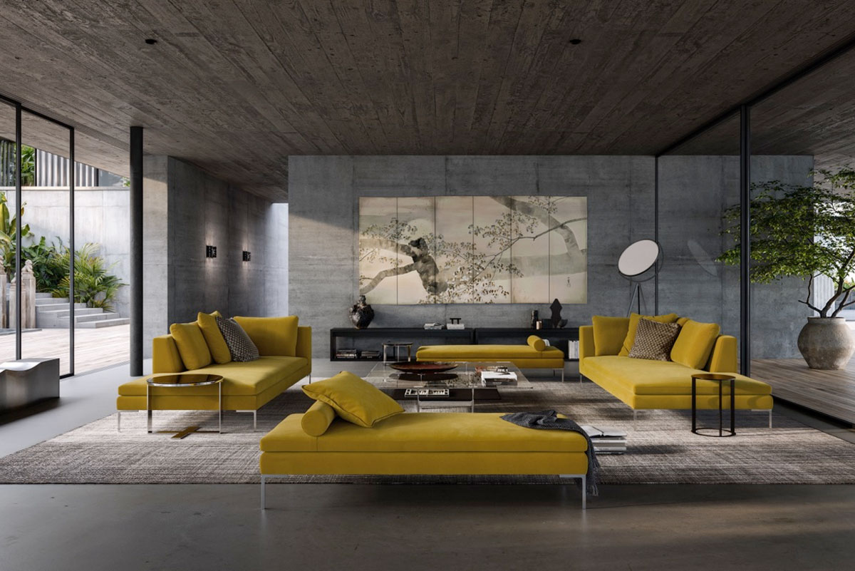 B&B Italia Charles Sofa