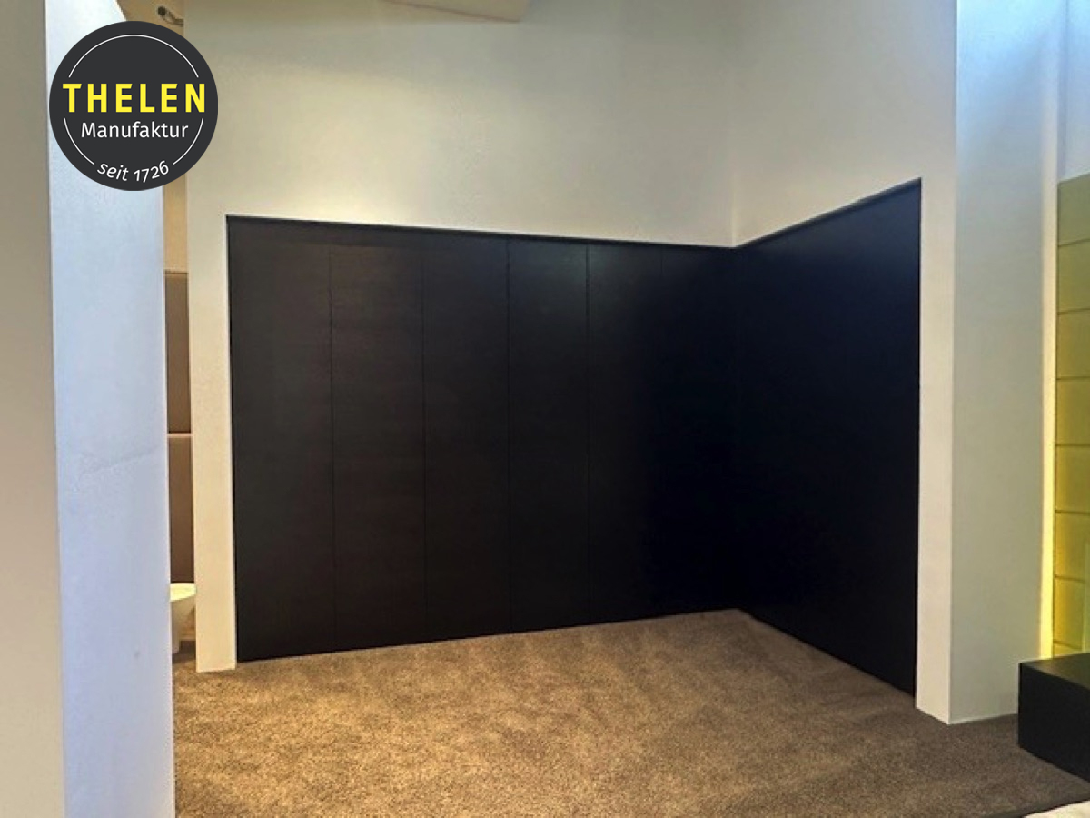 Thelen Eckeinbauschrank Eiche Tabak