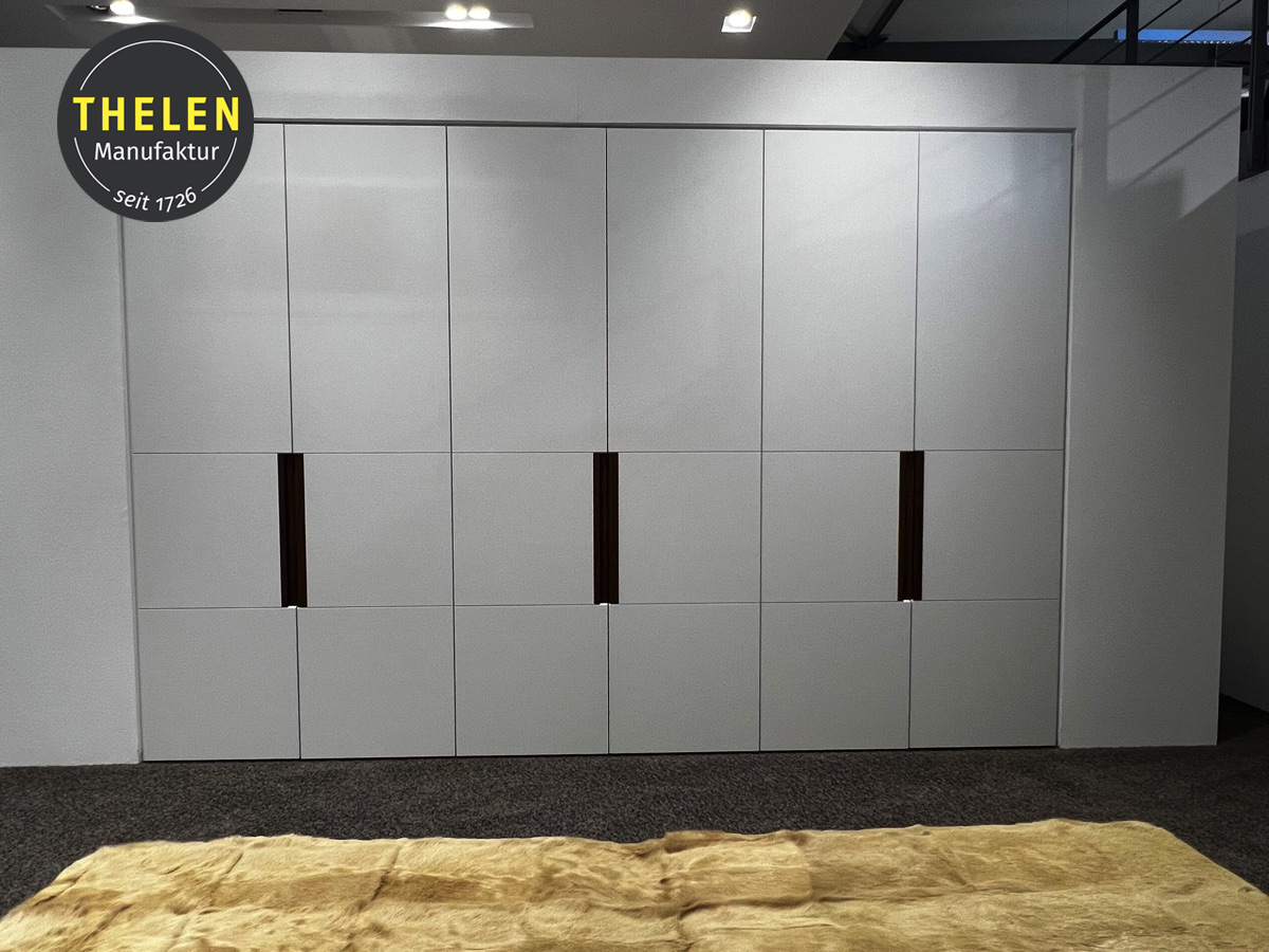 Thelen Schrankwand Weiß Mattlack
