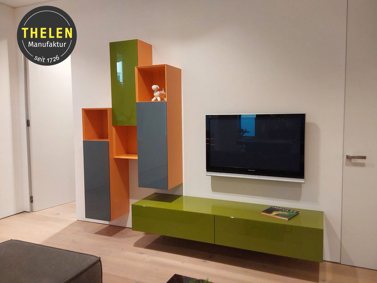 Thelen Wohnwand bunt- Casa 3