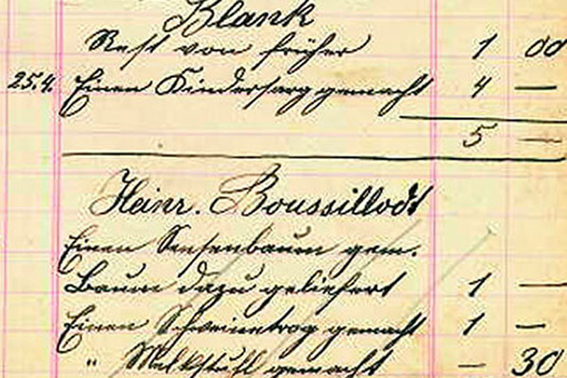 Anfänge im Jahr 1726