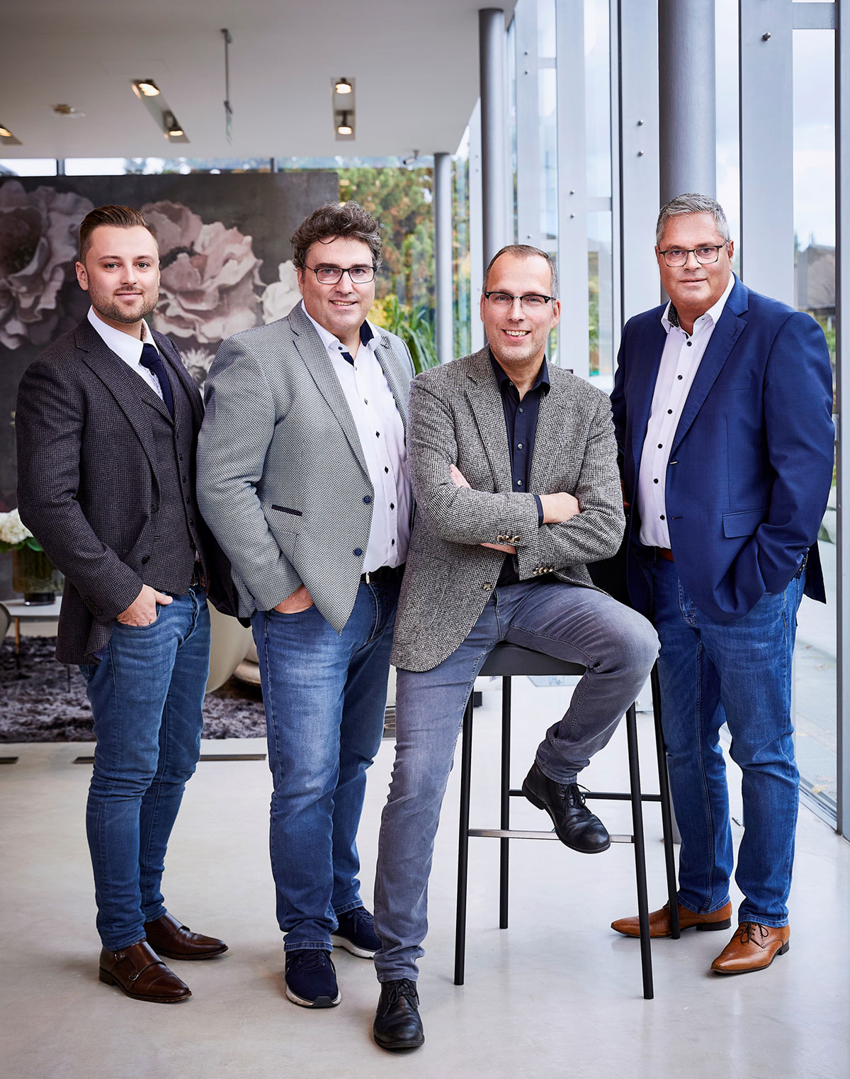 Vier Geschäftsführer, eine Richtung