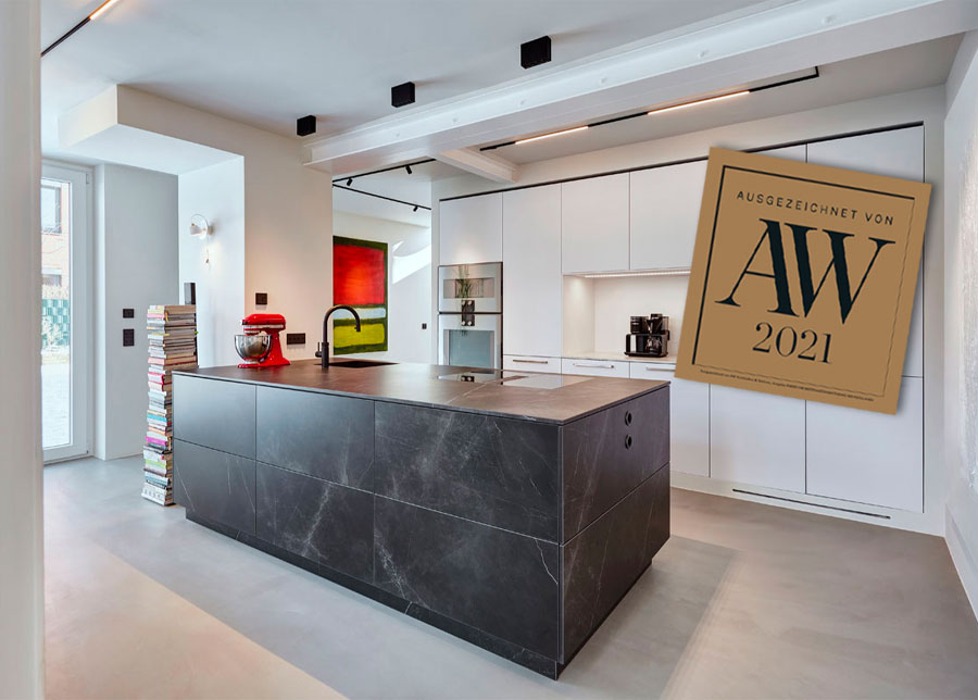 AW Architektur und Wohnen Award 2021 – Eins der 100 besten Küchenstudios Deutschlands
