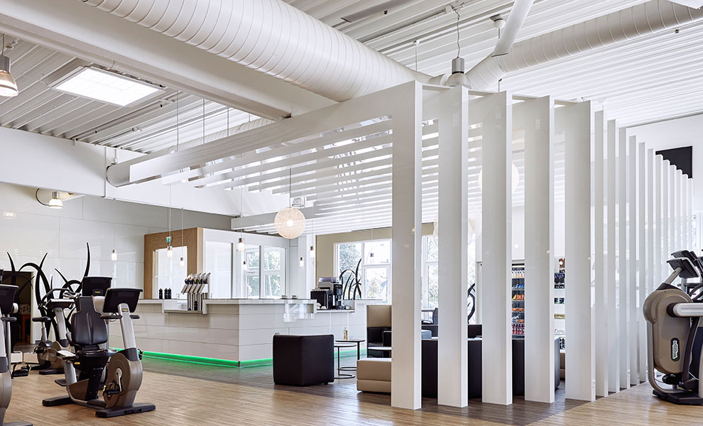 Lounge Design im Fitnessstudio Lounge Design im Fitnessstudio