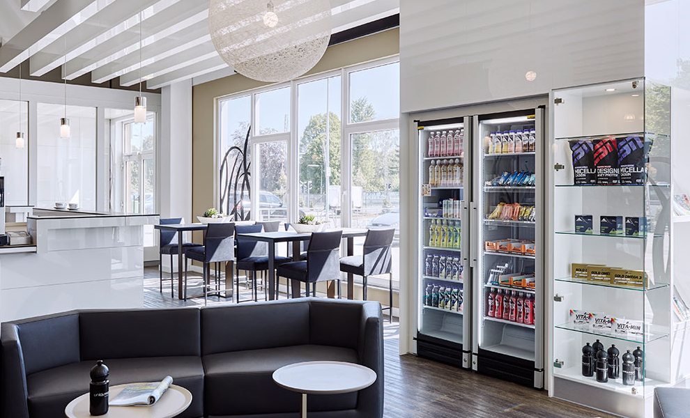 Lounge Design im Fitnessstudio Lounge Design im Fitnessstudio