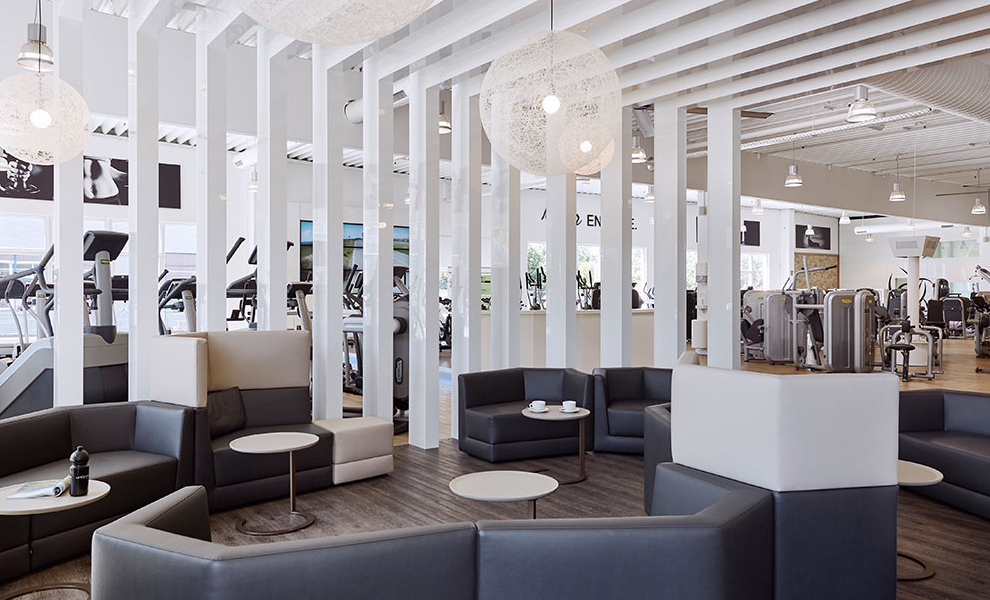 Lounge Design im Fitnessstudio Lounge Design im Fitnessstudio