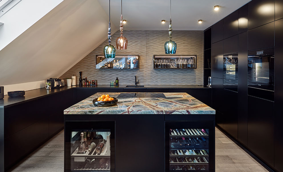 Penthouse mit Kamin Penthouse mit Kamin