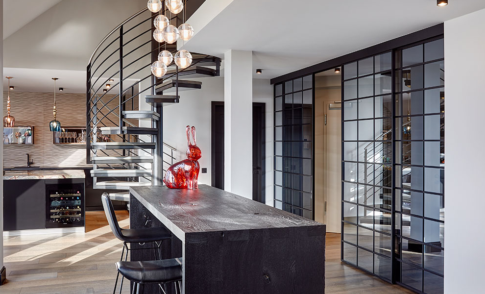 Penthouse mit Kamin Penthouse mit Kamin