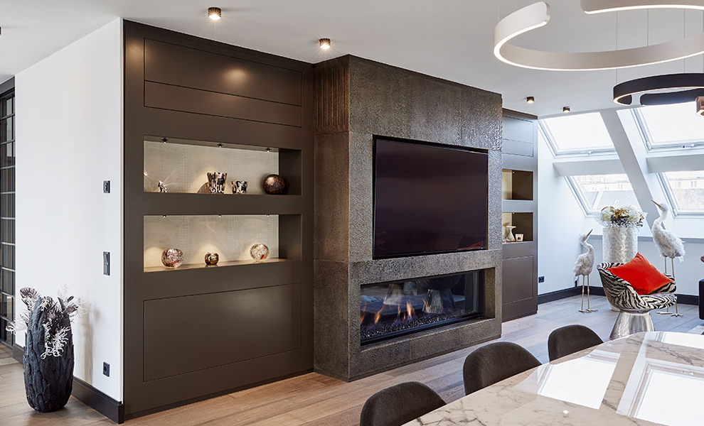 Penthouse mit Kamin Penthouse mit Kamin