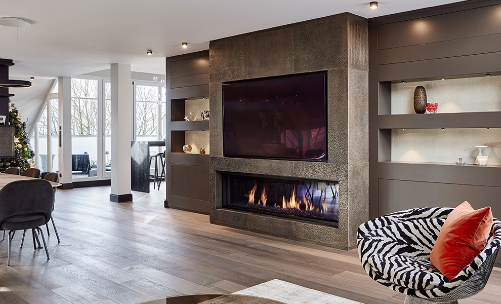 Penthouse mit Kamin Penthouse mit Kamin